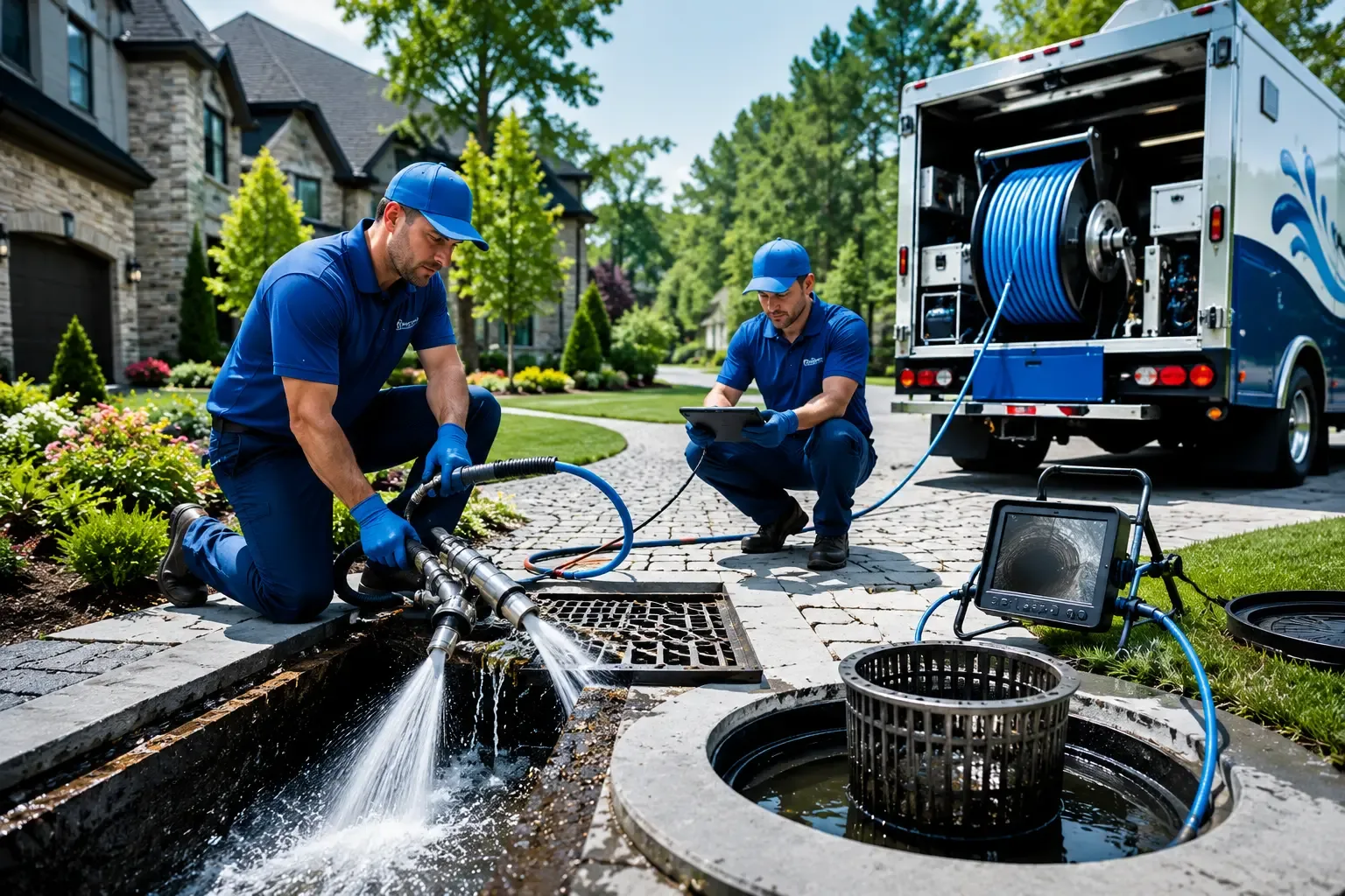 Local outdoor drain cleaning professionals in Amherst, OH